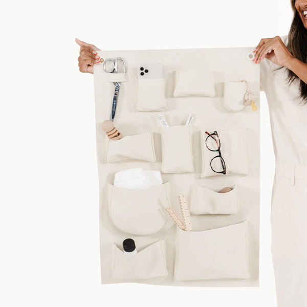 Gathre Wall Tidy in Ivory