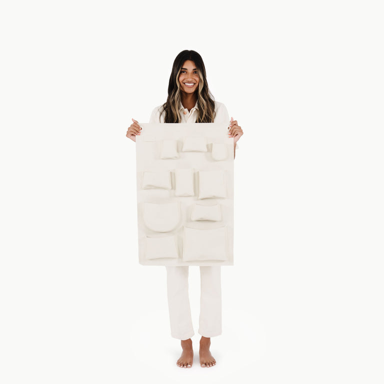 Gathre Wall Tidy in Ivory