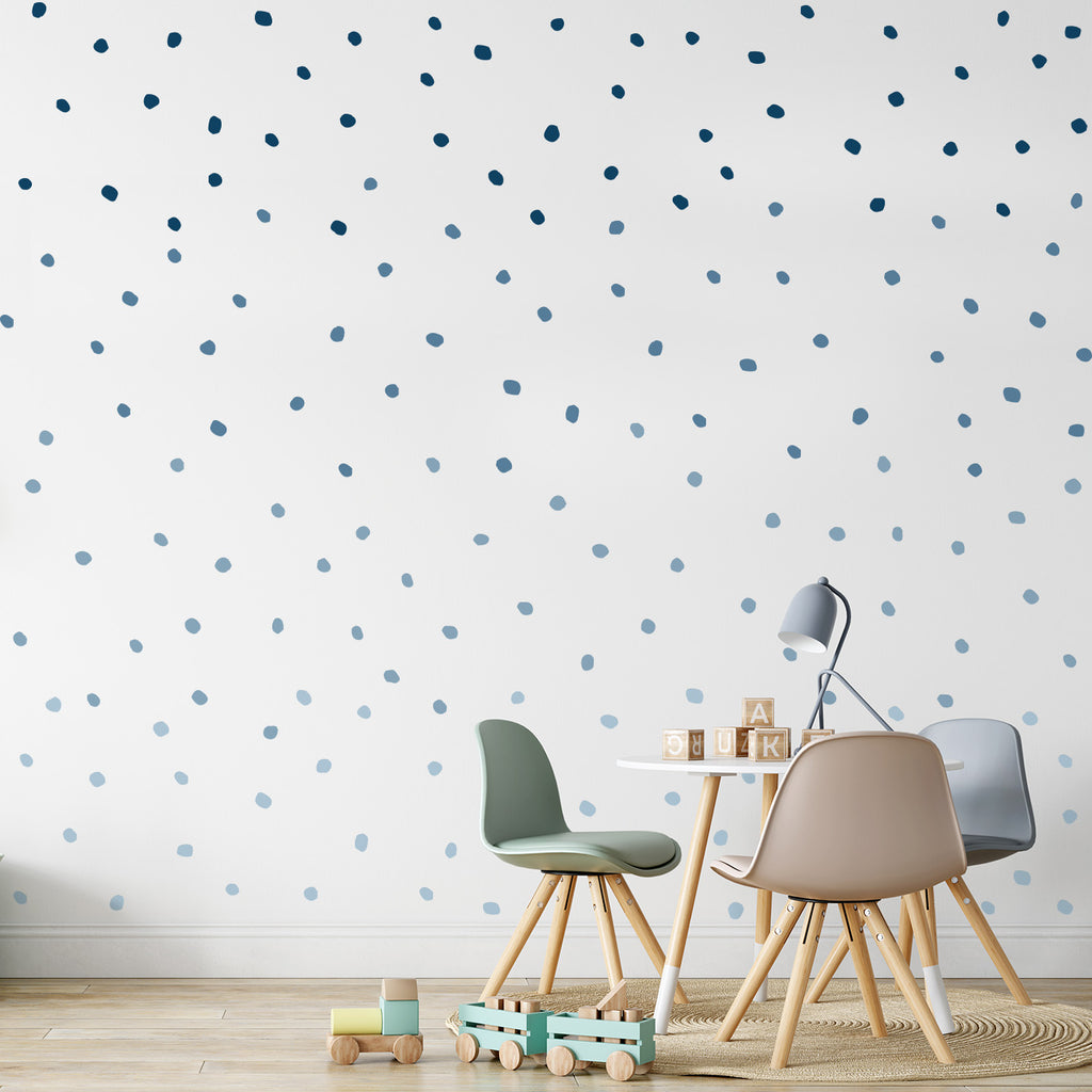Ombre Irregular Dots (Pink, Blue, OR Purple)