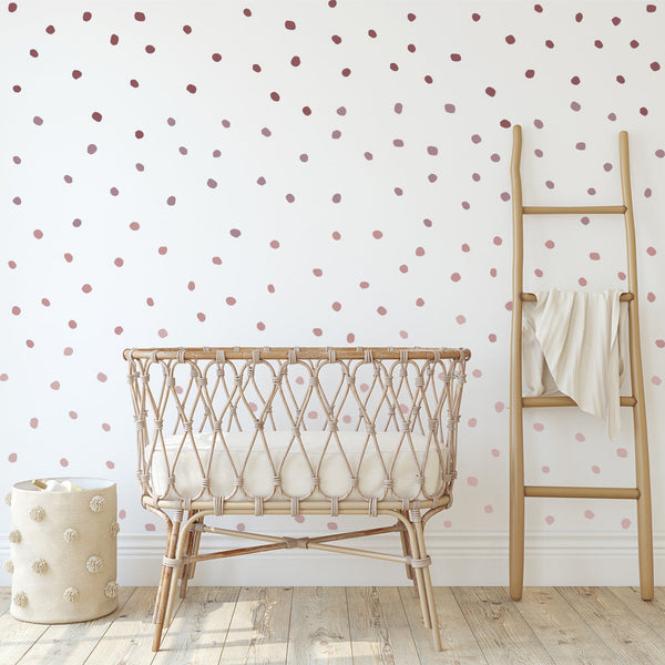 Ombre Irregular Dots (Pink, Blue, OR Purple)