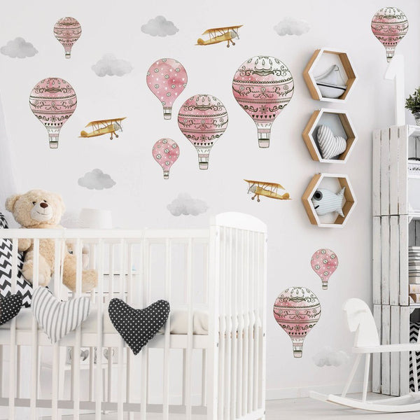 Rosy Hot Air Ballon