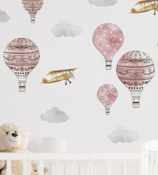 Rosy Hot Air Ballon