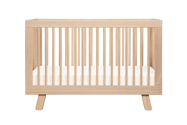 Hudson 3-in-1 Convertible Crib with Toddler Bed Conversion Kit (Natural)