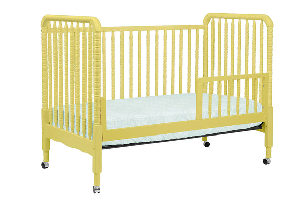 Jenny Lind 3-in-1 Convertible Crib with Toddler Bed Conversion Kit (Sunshine)
