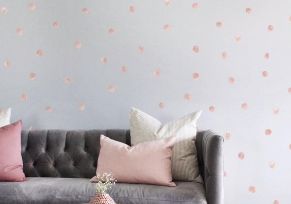 Mini Watercolour Raindrops (Dusty Rose OR Salt OR Indigo)