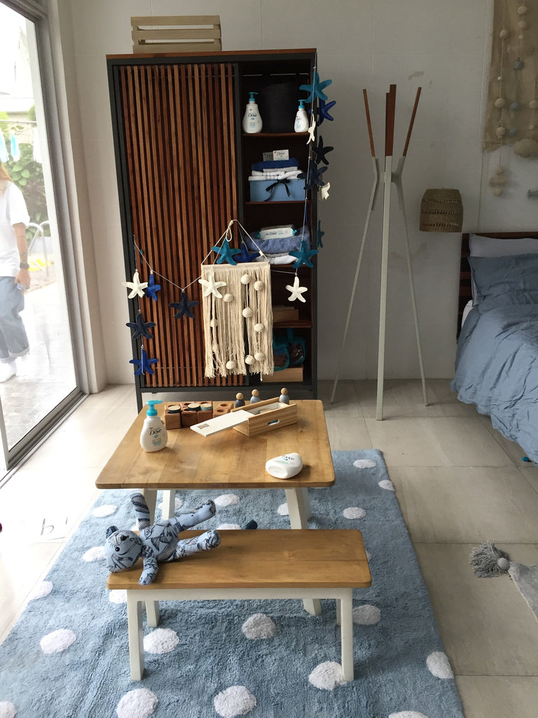 Made-to-Order Toddler Table & Bench Set