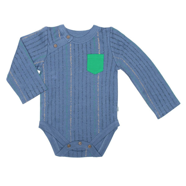 Robot Collection Long Sleeved Bodysuit in Robot Talk