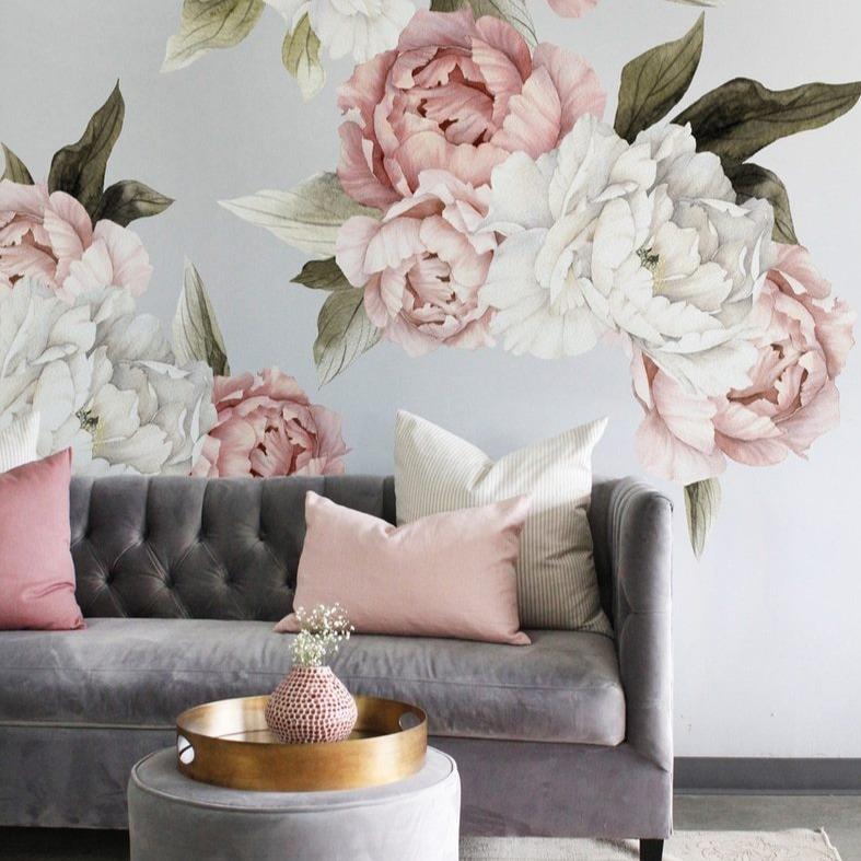 Blushing Peonies