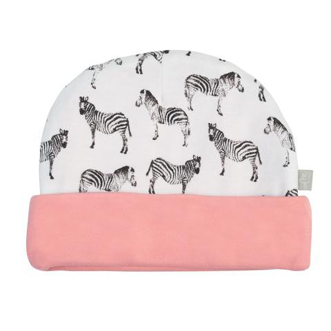 Miami Zoo Collection Reversible Hat in Zebra