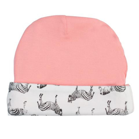Miami Zoo Collection Reversible Hat in Zebra
