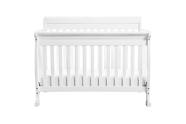 DaVinci Baby Kalani 4-in-1 Convertible Crib with Toddler Bed Conversion Kit (White)