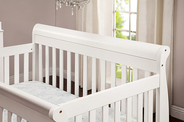 DaVinci Baby Kalani 4-in-1 Convertible Crib with Toddler Bed Conversion Kit (White)
