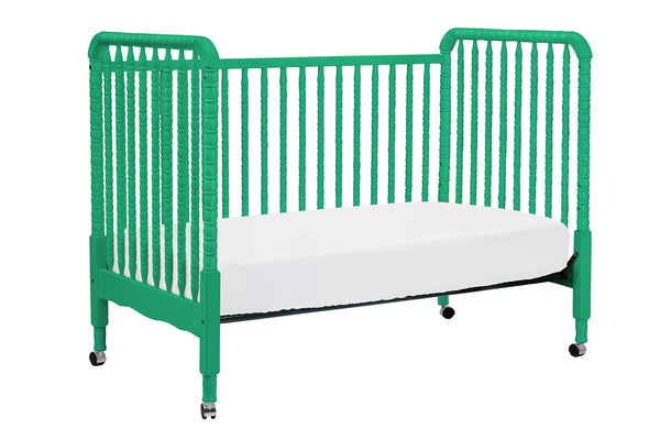 Jenny Lind 3-in-1 Convertible Crib with Toddler Bed Conversion Kit (Emerald)