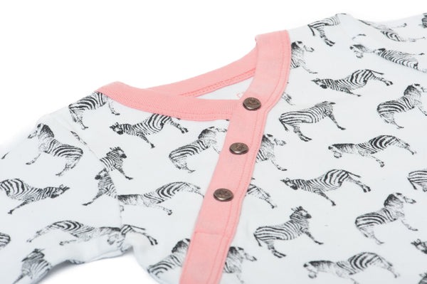 Miami Zoo Collection Coverall in Zebra
