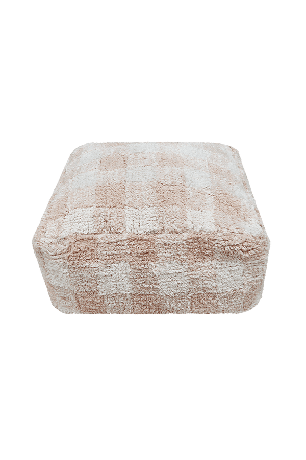 Lorena Canals Pouffe Vichy Rose