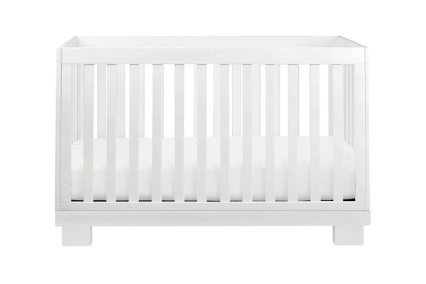 Modo 3-in-1 Convertible Crib with Toddler Bed Conversion Kit (White)