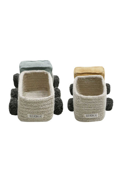 Lorena Canals Set of Mini Baskets Truck