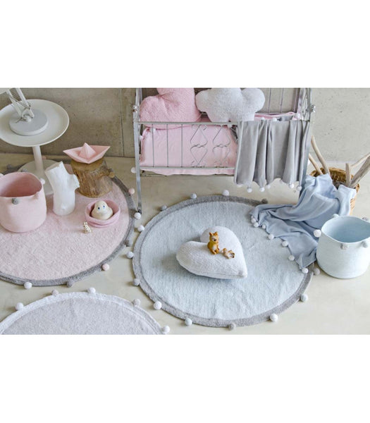 Lorena Canals Bubbly Soft Blue Washable Rug