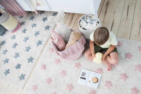 Lorena Canals Stars Natural - Nude Washable Rug