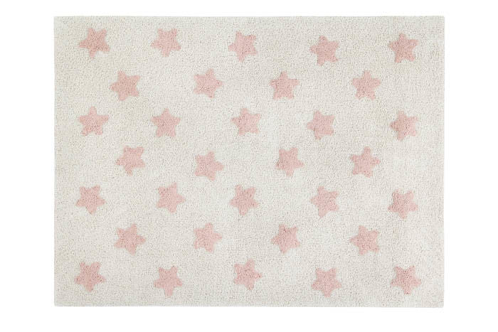 Lorena Canals Stars Natural - Nude Washable Rug