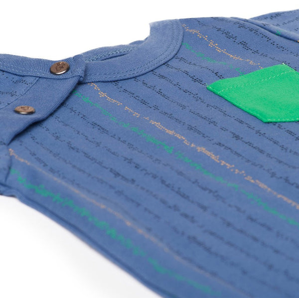 Robot Collection Short Sleeved Bodysuit in Robot Talk