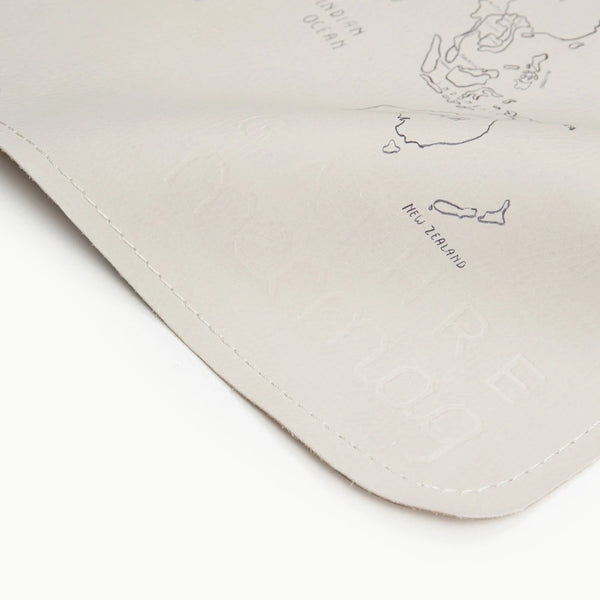 Gathre World Map Leather Mat - Micro