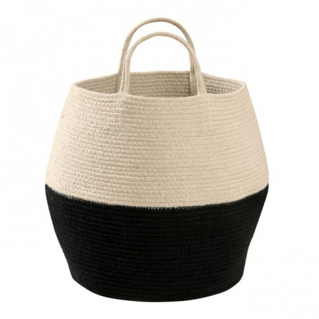 Lorena Canals Zoco Black - Natural Basket
