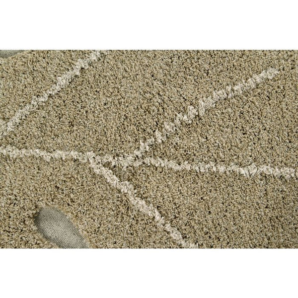 Lorena Canals Monstera Leaf in Olive Washable Rug