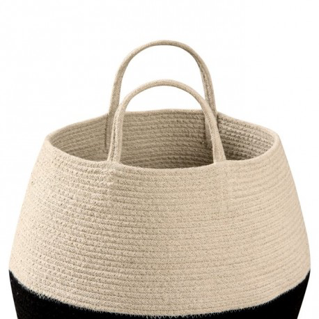 Lorena Canals Zoco Black - Natural Basket