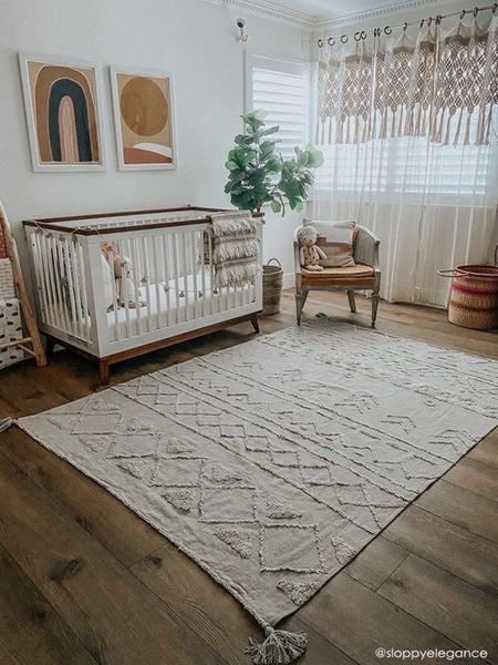 Lorena Canals Tribu Olive Washable Rug (4 sizes)