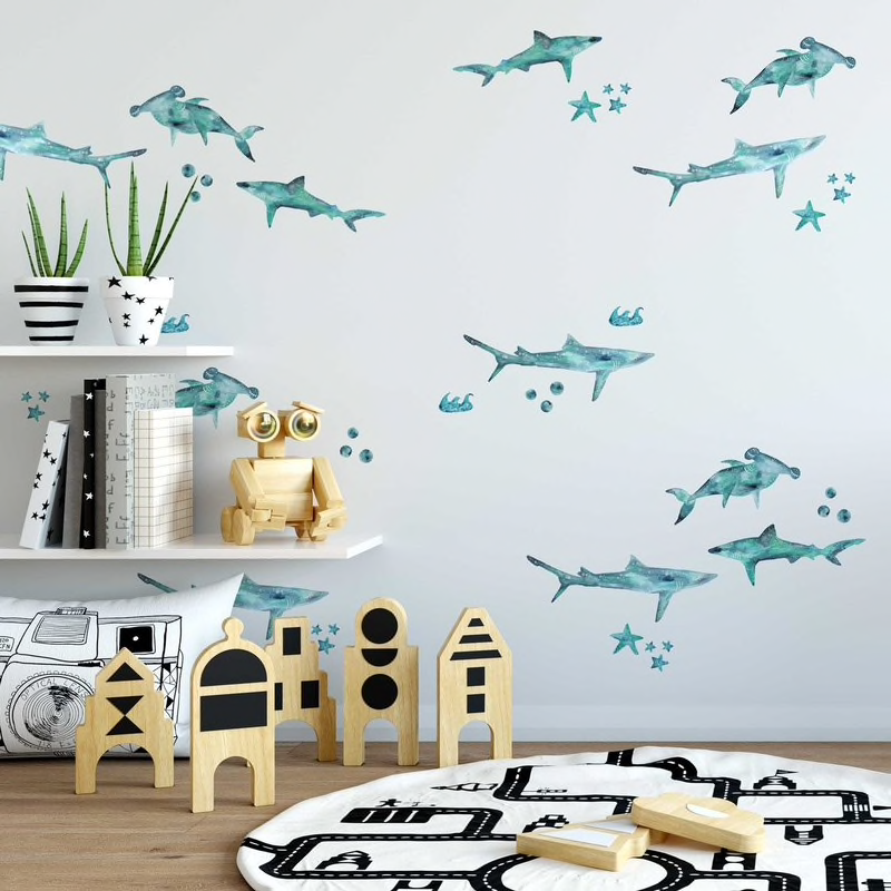 Little Sharks (Blue or Grey)