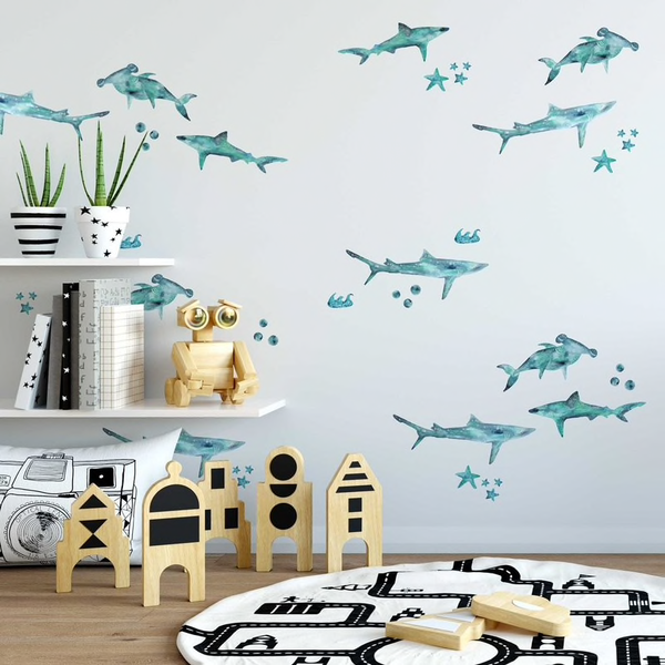 Little Sharks (Blue or Grey)