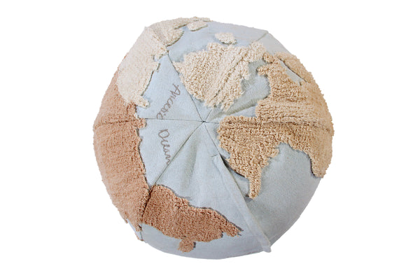 Lorena Canals World Map Pouffe