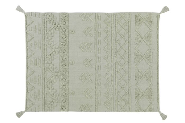 Lorena Canals Tribu Olive Washable Rug (4 sizes)