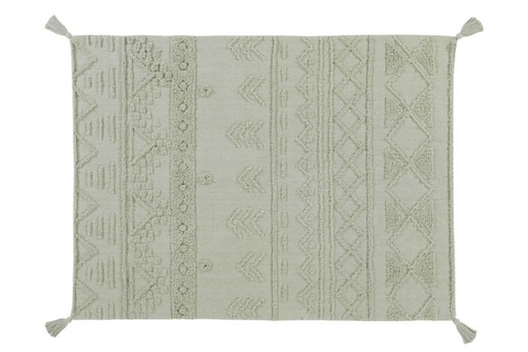 Lorena Canals Tribu Olive Washable Rug (4 sizes)