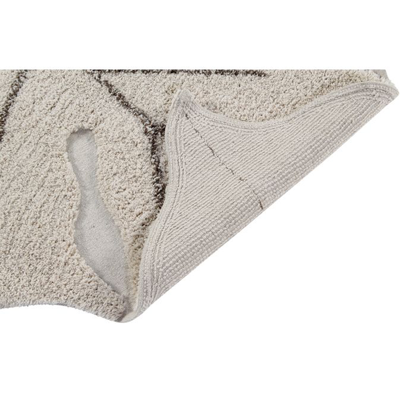 Lorena Canals Monstera Leaf in Natural Washable Rug