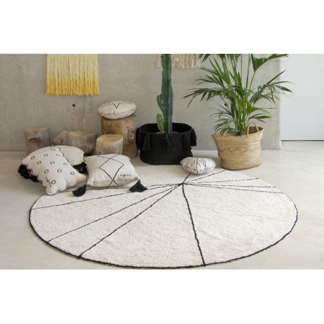 Lorena Canals Trace Beige Washable Rug
