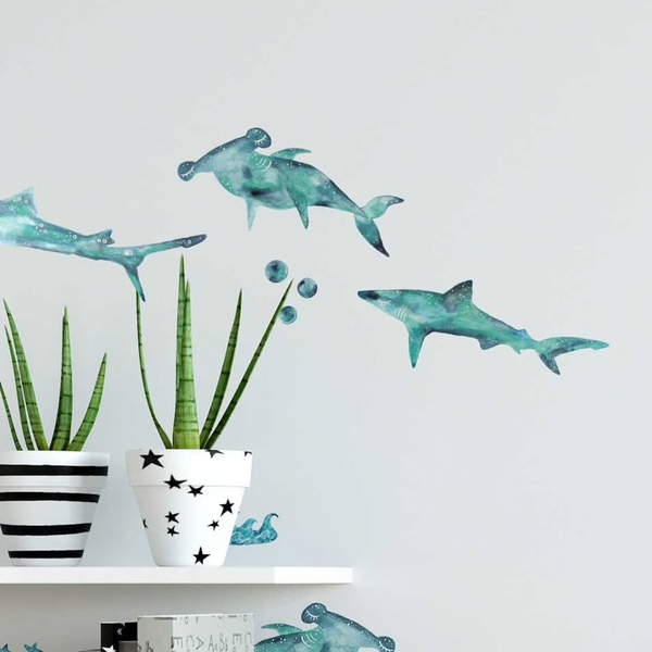 Little Sharks (Blue or Grey)