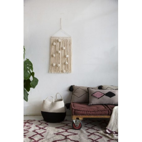 Lorena Canals Zoco Black - Natural Basket