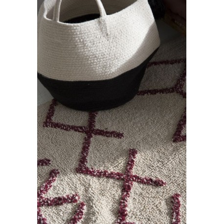 Lorena Canals Zoco Black - Natural Basket