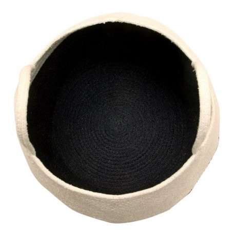 Lorena Canals Zoco Black - Natural Basket