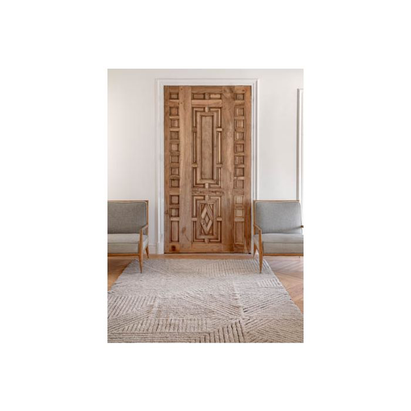 Lorena Canals Woolable Golden Coffee Washable Rug (w/ non-slip underlay)