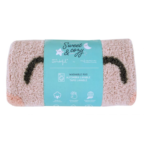 Lorena Canals Mr Wonderful Happy Heart Washable Rug