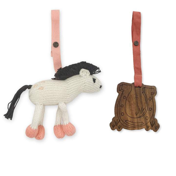 Wild Horses Collection 2 pc. Stroller Set - Nina & Horseshoe