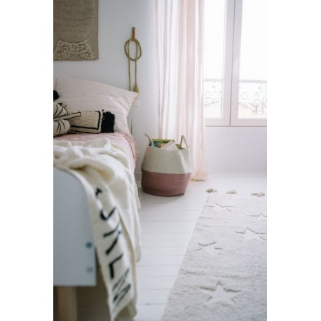 Lorena Canals Zoco Ash Rose - Natural Basket