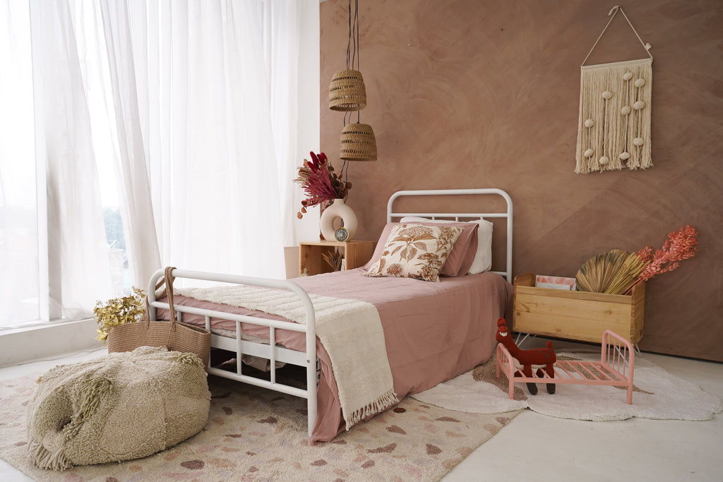Farmhouse Metal Bed