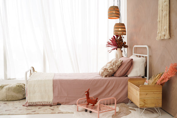 Farmhouse Metal Bed