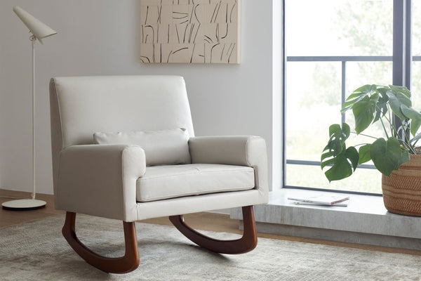 Sleepytime Rocker (Taupe Vegan Leather)