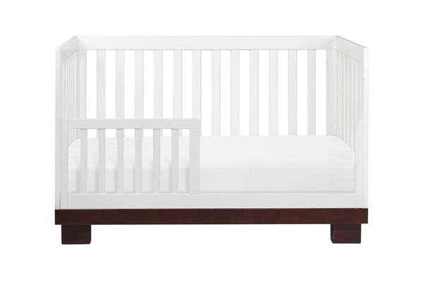 Modo 3-in-1 Convertible Crib with Toddler Bed Conversion Kit (Espresso/White)