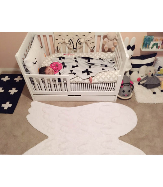 Lorena Canals Wings Silhouette Washable Rug
